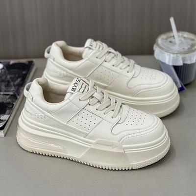 Thick-soled Authentic Board Shoes Women's  Spring New Korean Version All-match Casual Sports Shoes