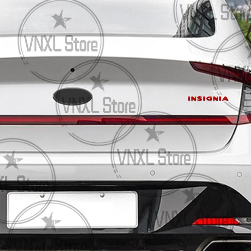 Car-Styling For Opel Vauxhall Insignia Letter 3D Metal Stickers Car Trunk Body Emblem Auto Lettering Decals Accessories