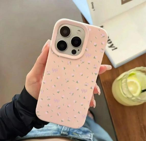 Full Screen Flower Case for iPhone 17 Pro Max/16/15 Pro/14 Plus/13/11
