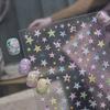 5D Embossed Nail Stickers Dopamine Simple Colorful Five-pointed Star Nail Art Accessories Decals DIY Nails 3D Decorations