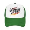 GerUnisexy Football Match    Mesh Baseball Caps Adult Sun Caps Usa Canada Mexico Soccer Hat Adjustable Summer Trucker Caps