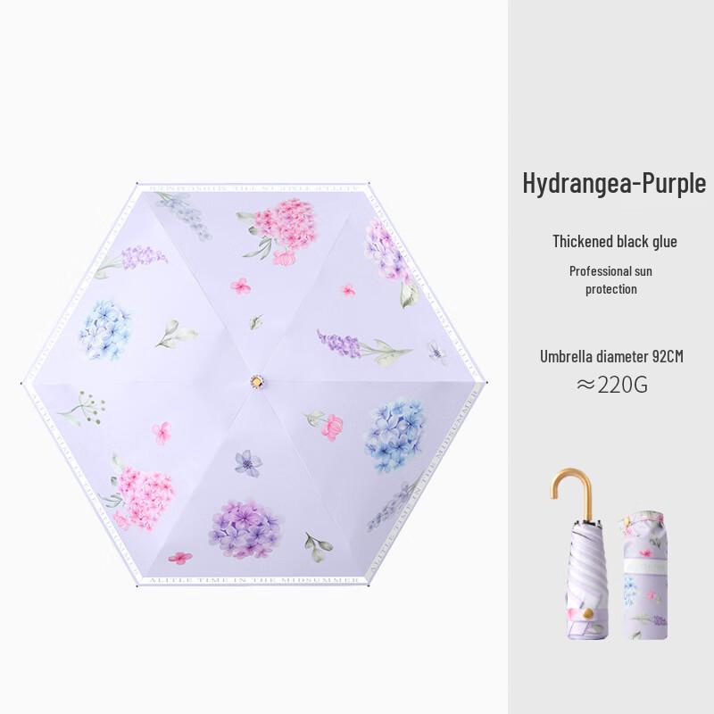 Nanqiao Five-Fold Compact UV Protection Umbrella