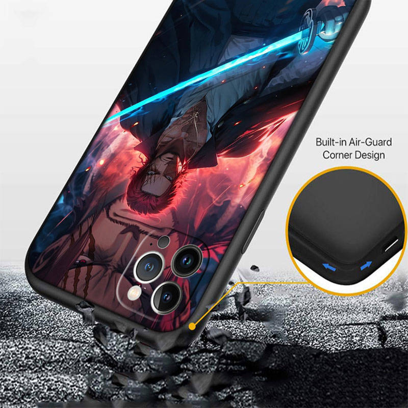 JO43 Ein Stück Luffy Telefon Fall für iPhone 7 8 11 12 13 14 15 16 16E XS Pro Max XR X SE Samsung S20 S21 S22 S23 S24 FE Ultra Plus Lite S21S A55