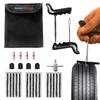 Tire Plug Kit 27pcs Universal Heavy Duty Car Emergency Tool Kit for