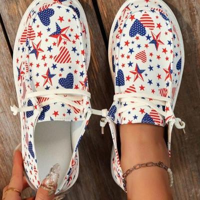Fashion Women Canvas Shoes Lace Up Sneakers Ladies Loafers Soft Breathable Casual Shoes Solid Female Flat Shoes