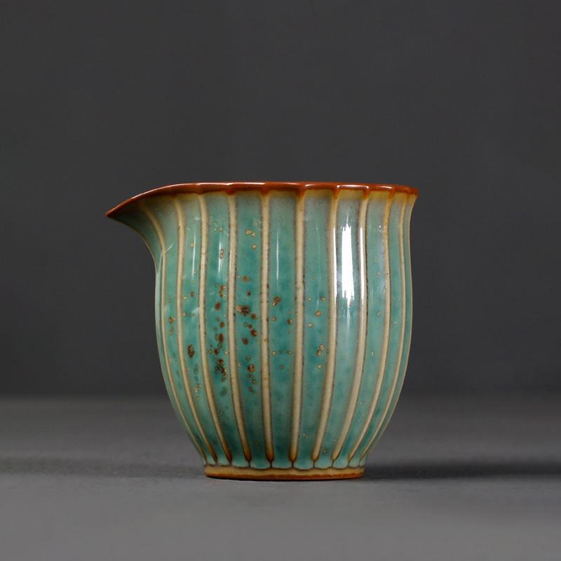 200ml Ceramic Fair Cup Kiln Change Coarse Pottery Tea Divider