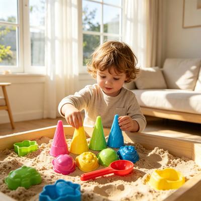 1 Set Eiscreme-Rollenspiel-Set für Kinder, Kunststoff-Spielzeug-Hörnchen und -Löffel, Rollenspiel-Küchenzubehör, Pädagogisches Geschenk für Jungen und Mädchen