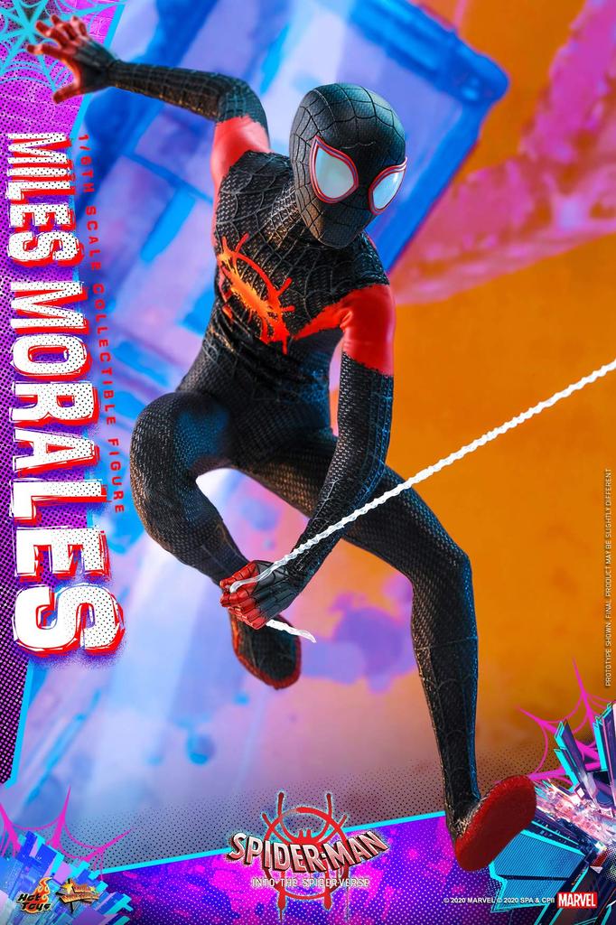 Movie Masterpiece Into the Miles Scale Figure Spider-Man Spider-Verse Morales/Spider-Man 1/6