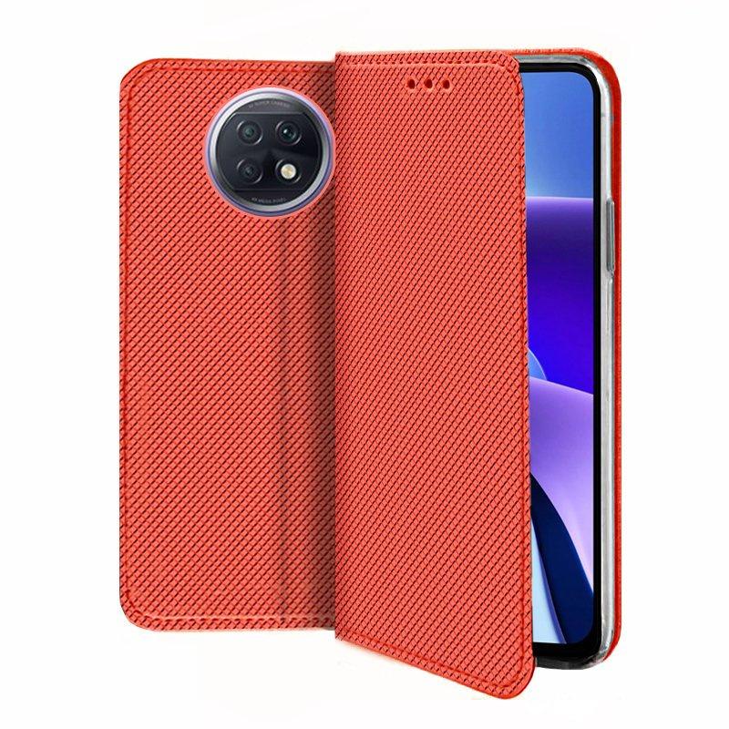 Wallet Case for Xiaomi Redmi Note 9T 5G, Red