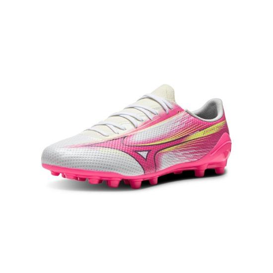 Mizuno Alpha III Select AG Low Top Fußballschuhe Herren Sneaker Pink P1GA266664