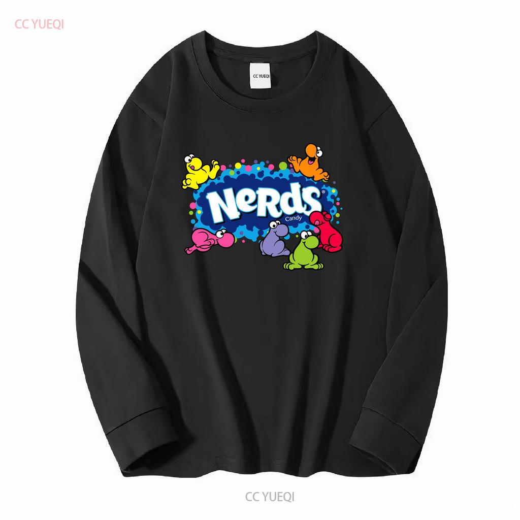 Nerds candy gummy clusters t shirt vintage Washed Versatile designer clothes Stretched graphic Breathable homme streetwear
