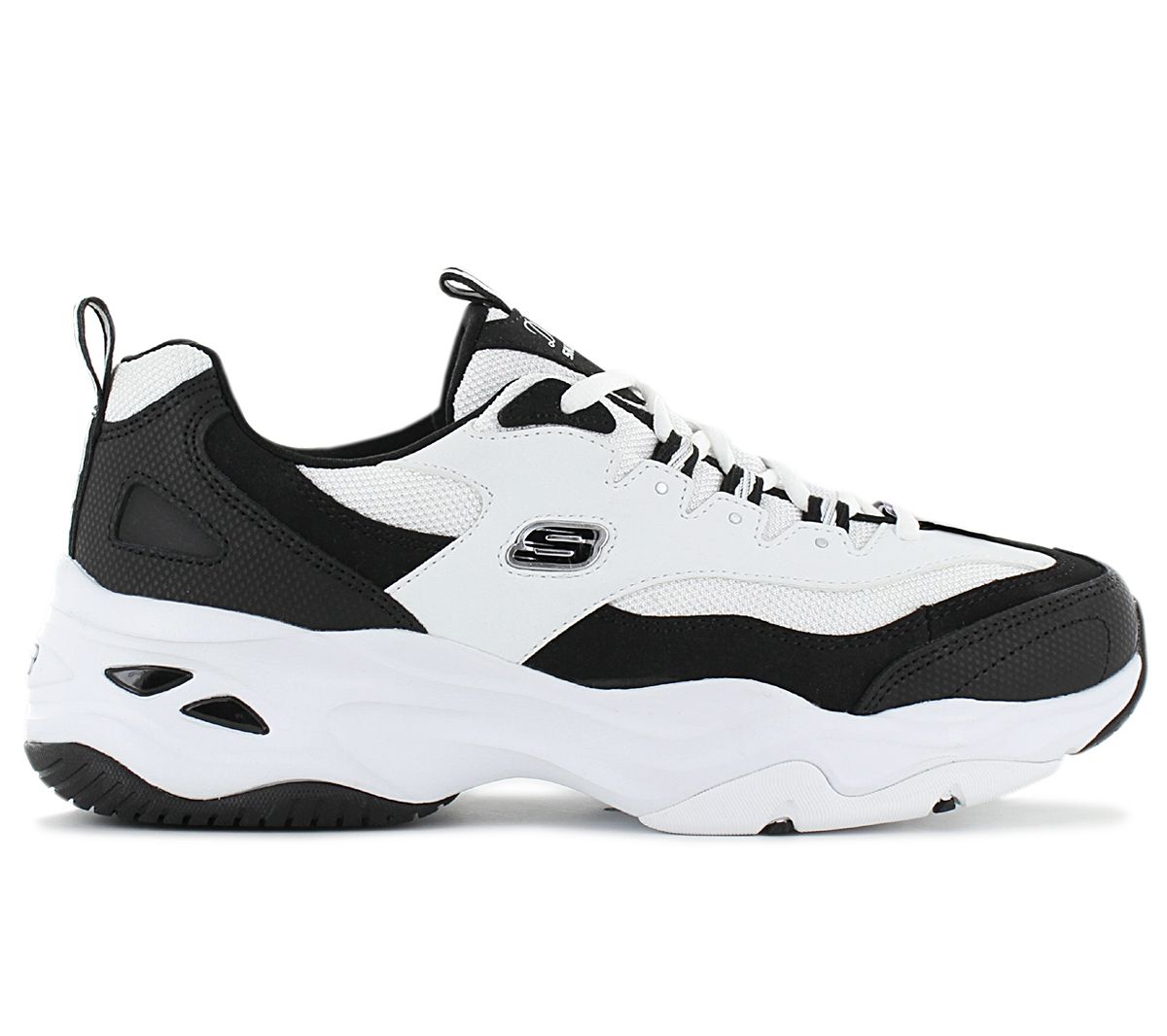 

Skechers D Lites 4.0 - Fresh Diva - Женская обувь Black-White 149492-BKW Кроссовки Спортивная обувь ORIGINAL