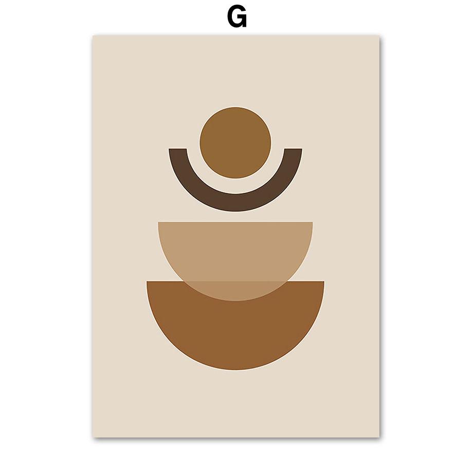 Sun Rainbow Picasso Line Face Leaf Geometry Wall Art Canvas Painting Abstract Posters And Prints Pictures For Living Room Decor