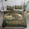 Moon Surface Duvet Cover Set King Queen Double Full Twin Single Size Bed Linen Set