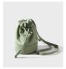 Lambskin Cloud Drawstring Bag: High-End Leather, Large Capacity, Crossbody & Underarm Style