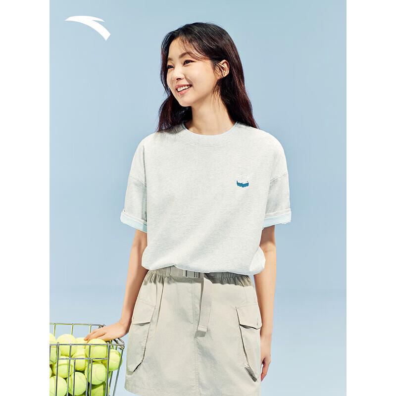 ANTA Couple Ice Silk Short Sleeve T-Shirt L
