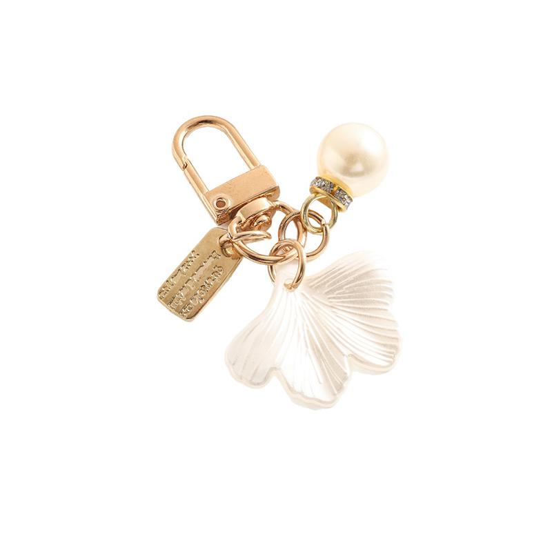 1 Elegant Tassel Gift Keychain Cute Keychain Vintage Bow Luxurious Pearl