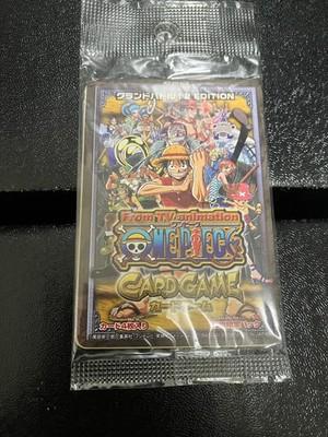 RARE One Piece Card Game 2002 Grand Battle 2 Edition Pack Unopened BANDAI