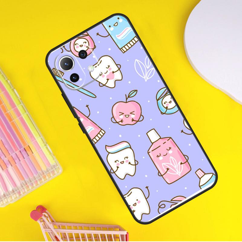 Funny Dentist Dentistry Cover For Xiaomi 13 14 Ultra 11T 12T 13T 14T Pro POCO X7 Pro X3 X5 F3 F5 F6 M6 X6 Pro Case