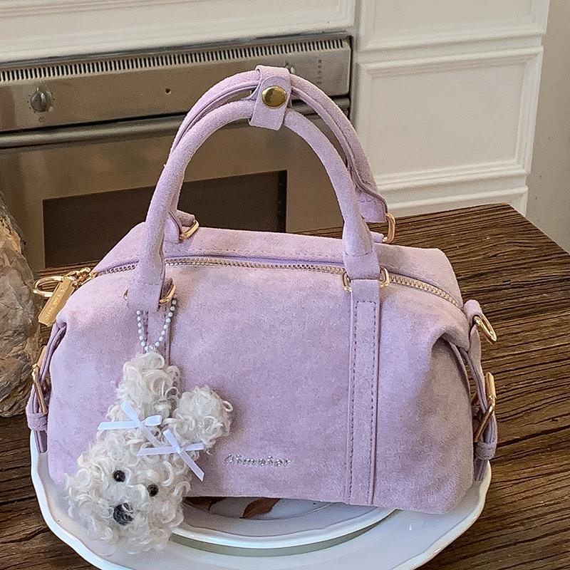 Duża torba ręczna w stylu Boston dla Pań - Prosta i Modna Torba Poduszka