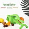 Multifunctional Manual Lemon and Fruit Juicer - Compact Plastic Design for Household Use