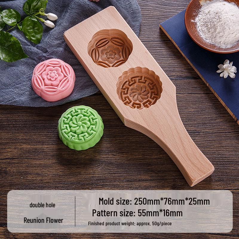Wooden Mold Set: Mooncake, Mung Bean Cake, Pastry, Noodle