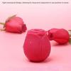 Powerful Vagina Sucking-Rose Vibrator Toy for Women Vacuum Stimulator Oral Nipple Clit Sucker Female Sex Toys Goods for Adults