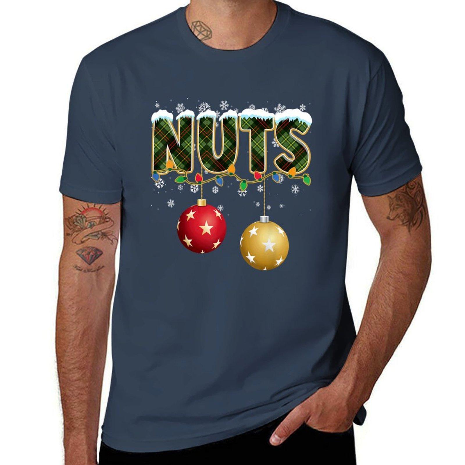 Chestnuts Couple Christmas Shirt Chest And Nuts Shirt Chestnuts Couple Christmas Shirts Funny Matching Couples Christ Tshirt S