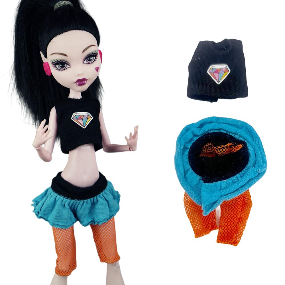 NK 1 Set 11 Zoll Puppenzubehör Für 27 cm Puppenkleidung Mode 10,5 Zoll Puppen Kleid Rock Miniaturartikel Spielzeug JJ