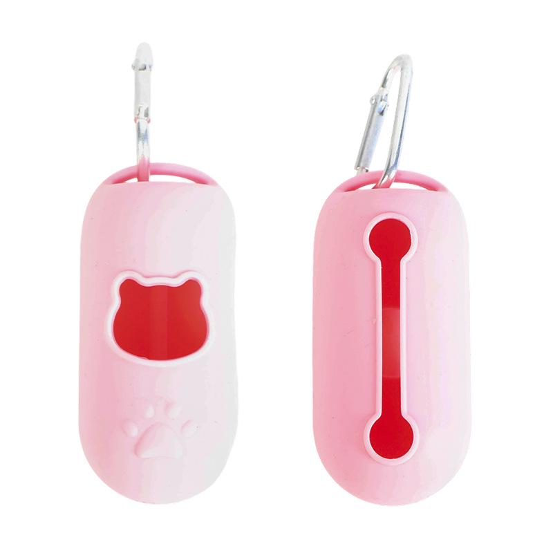 Creative Owl Silicone Pet Feeder & Portable Dog Walking Storage