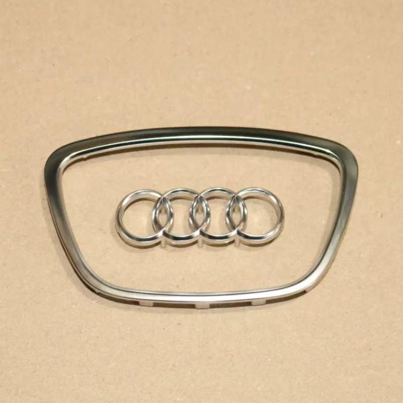 Kompatible Ersatz-Lenkrademble in mattem Silber für die Modelle A4L, A6L, A7, A8L, Q3, Q5, Q7.