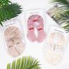 Autumn/Winter Cute Cotton Baby Hat & Sock Set - Newborn Skull Cap for Girls & Boys