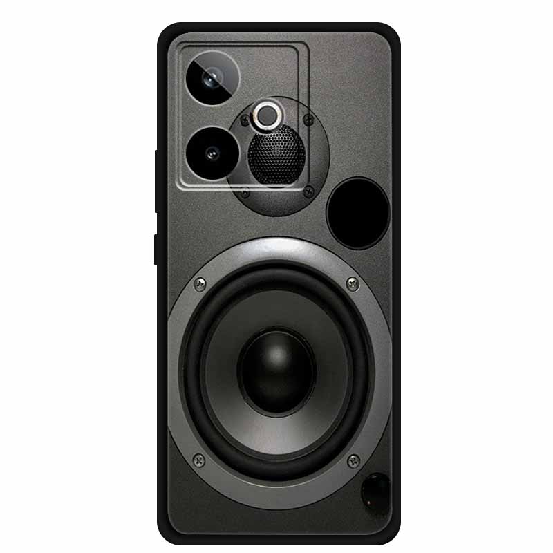 For Realme GT 7T GT7 Case Cool Animal Protective Silicone Back Cover Cases For Realme GT 7 Black Phone Funda Realme GT 7T Coque