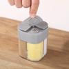 4 in 1 Seasoning Jar Plastic Container Spice Organizer for Outdoor Camping Kitchen Gadgets