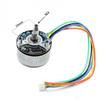 BL3825O-067 Outer Rotor Brushless Motor DC12V 3800RPM Support PWM Speed Control Forward Reverse 6mm D-Shaft Brushless Motor