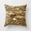 Peach Leather Velvet Yiwu Pillow Creative Home Car Cushion Picture Pillow Case Golden Bee Sofa