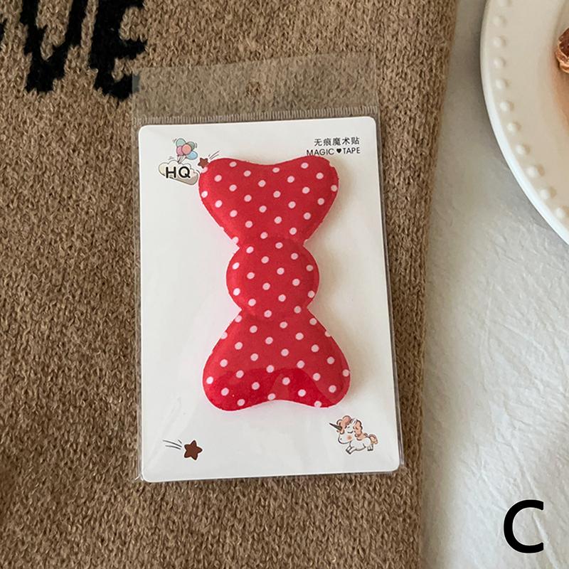 

1Pcs Bow Tie Fragmented Hair Magic Tape Diy Hair Clip Ponytail Patch Hairpin Bangs Hair Patch Women Girl Hair Accessory