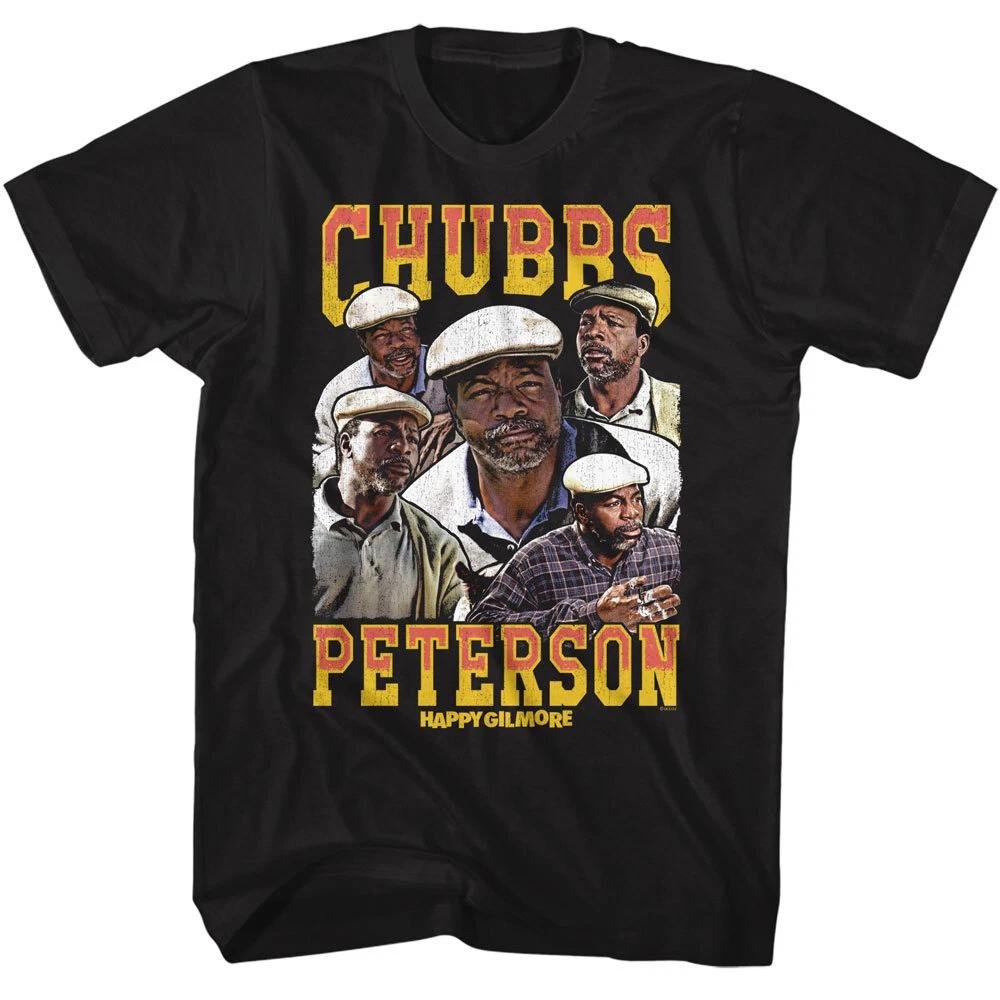 Happy Gilmore Golf Movie Chubbs Peterson Collage Men s T-Shirt Adam Sandler M