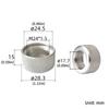 Dadi di Fissaggio Sferici Robusti da 17 mm in Alluminio con Bloccaggio Adatti per Supporti Rotanti per Telefono da Auto e Supporti per Tablet