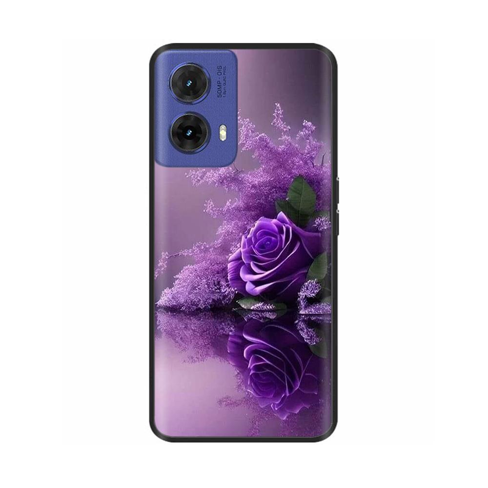 For Motorola Moto G85 Case Butterfly Soft Matte Silicone Back Cover For Moto G85 5G Cases MOTOG85 G 85 5G Funda Full Phone Coque