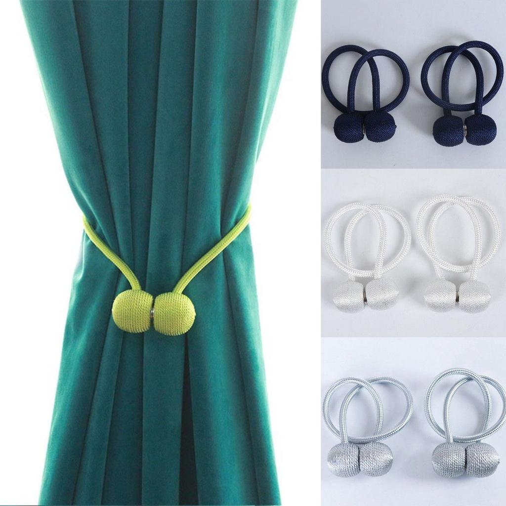 Elegante magnetische Vorhanghalter für schlichte Vintage-Heimdekoration