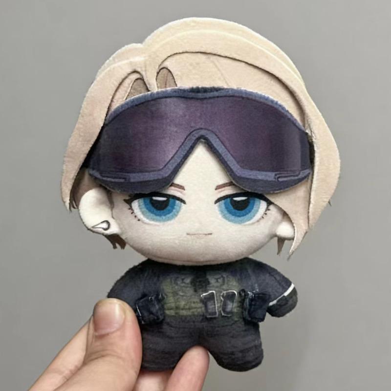 Delta Force Tempest Luna Cosplay Doll Game Peripheral Stuffed Doll 10Cm Stinger Vyron Plushies Pendant Keychain Birthday Gift
