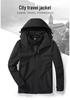 Women's & Men's 3-in-1 Detachable Couple's Jacket: Windproof, Waterproof, Cold-Resistant for Autumn & Winter