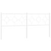 Replacement Headboard Metal White 200 Cm