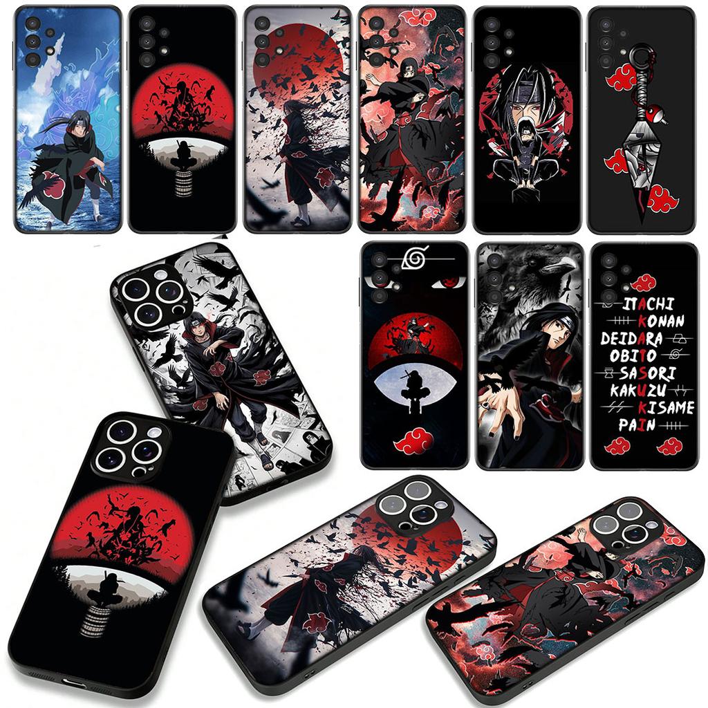Akatsuki Narutos Uchiha Itachi for Motorola Moto G54 G05 G24 G55 G75 G85 G15 G57 G86 Power Edge 50 30 Ultra Fusion neo Pro Case