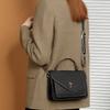 Leather Small Square Bag Versatile Trend Handbag Bag New Messenger Bag