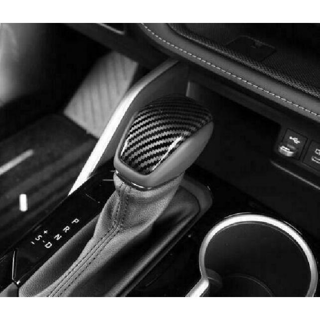 Carbon Fiber Gear Lever Shift Knob Cover Trim For Toyota Highlander - 1X