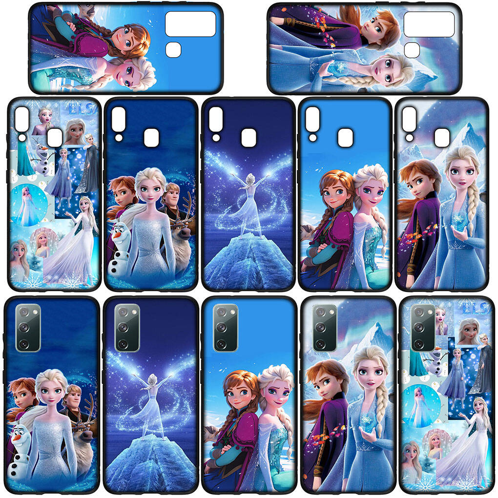 for Motorola Moto Edge 70 60 50 G54 G05 G86 Samsung Galaxy S25 iPhone 17 16 15 Xiaomi Redmi Note 14 13 Pro Max Phone Case Anime Elsa Anna Olaf Cover