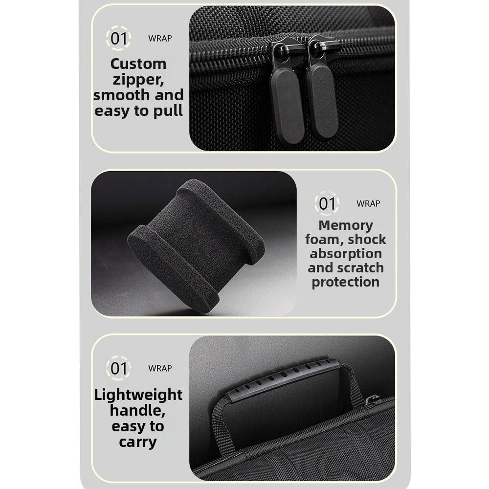 Waterproof Portable Watch Box EVA Material Watch Storage Bag Unique Travel Watch Organizer  for Men