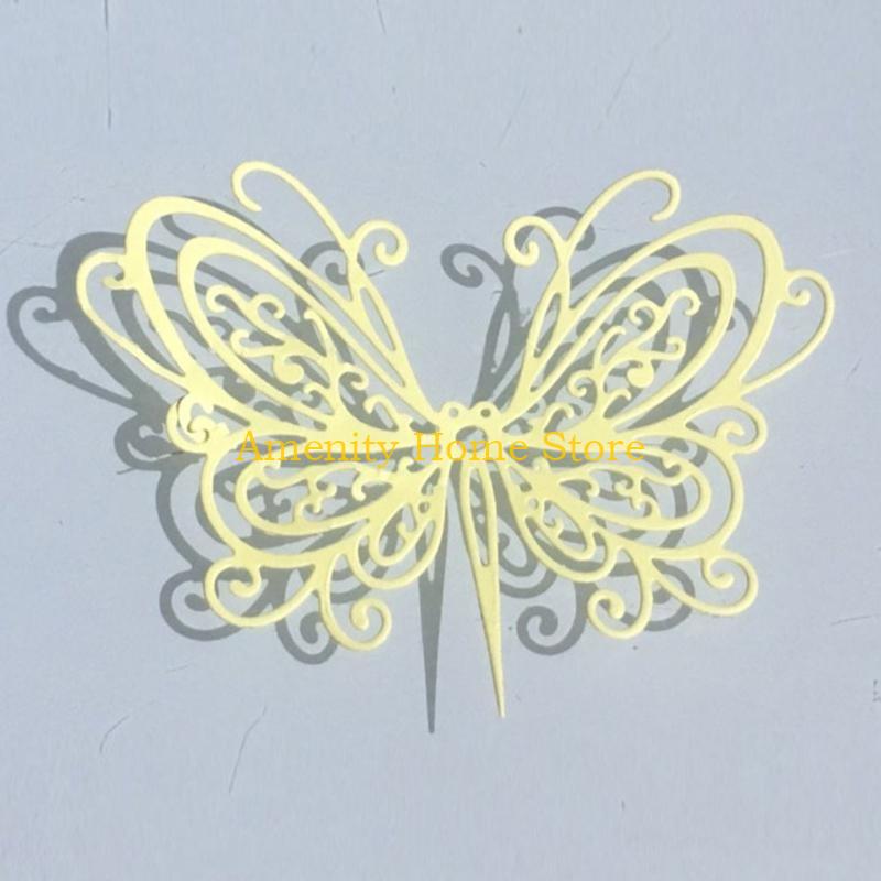 F26C for Butterfly Metal Cutting Dies Stencil DIY Scrapbook Album Paper Card Template CN
